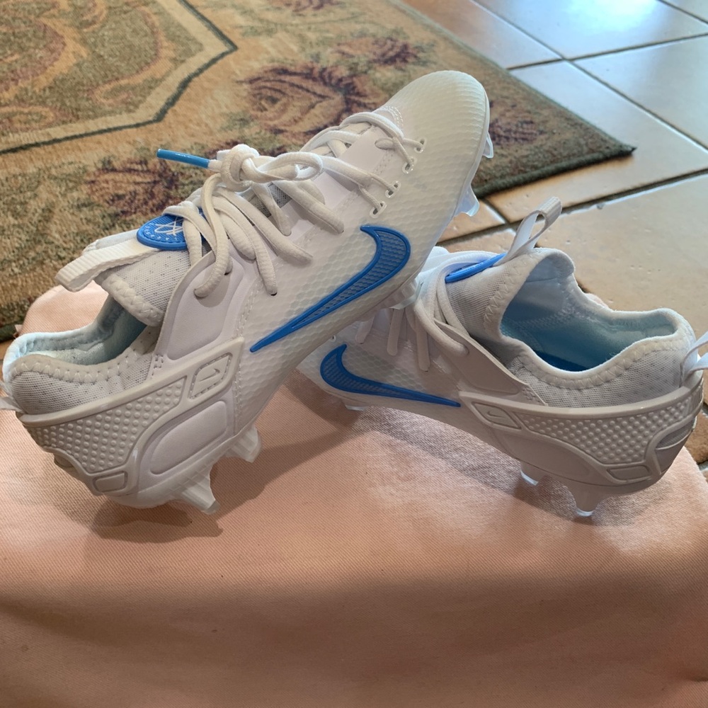 Nike Huarache 9 Elite Low SE Grey Lacrosse Cleats